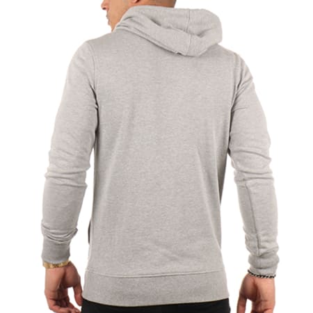 Jack And Jones - Sweat Capuche Charles Gris Chiné